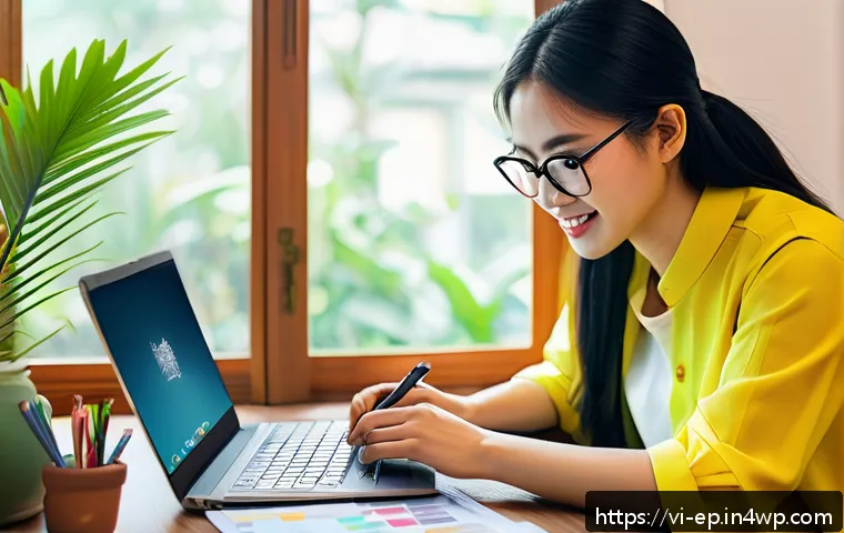 수익형 취미를 위한 재정 계획 - A Vietnamese home workspace with a young adult carefully managing personal finances on a laptop and ...